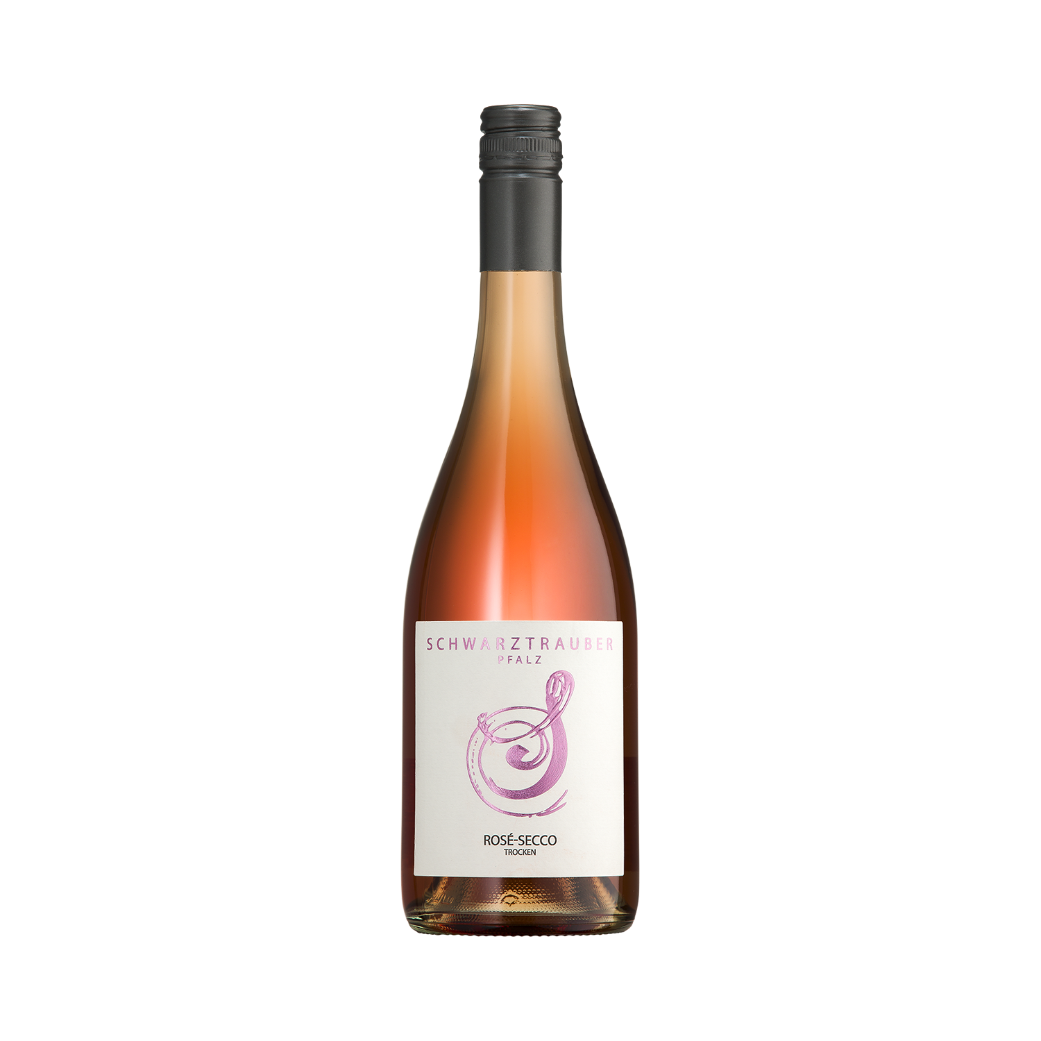 Rosé Secco trocken  Perlwein mit zugesetzter Kohlensäure